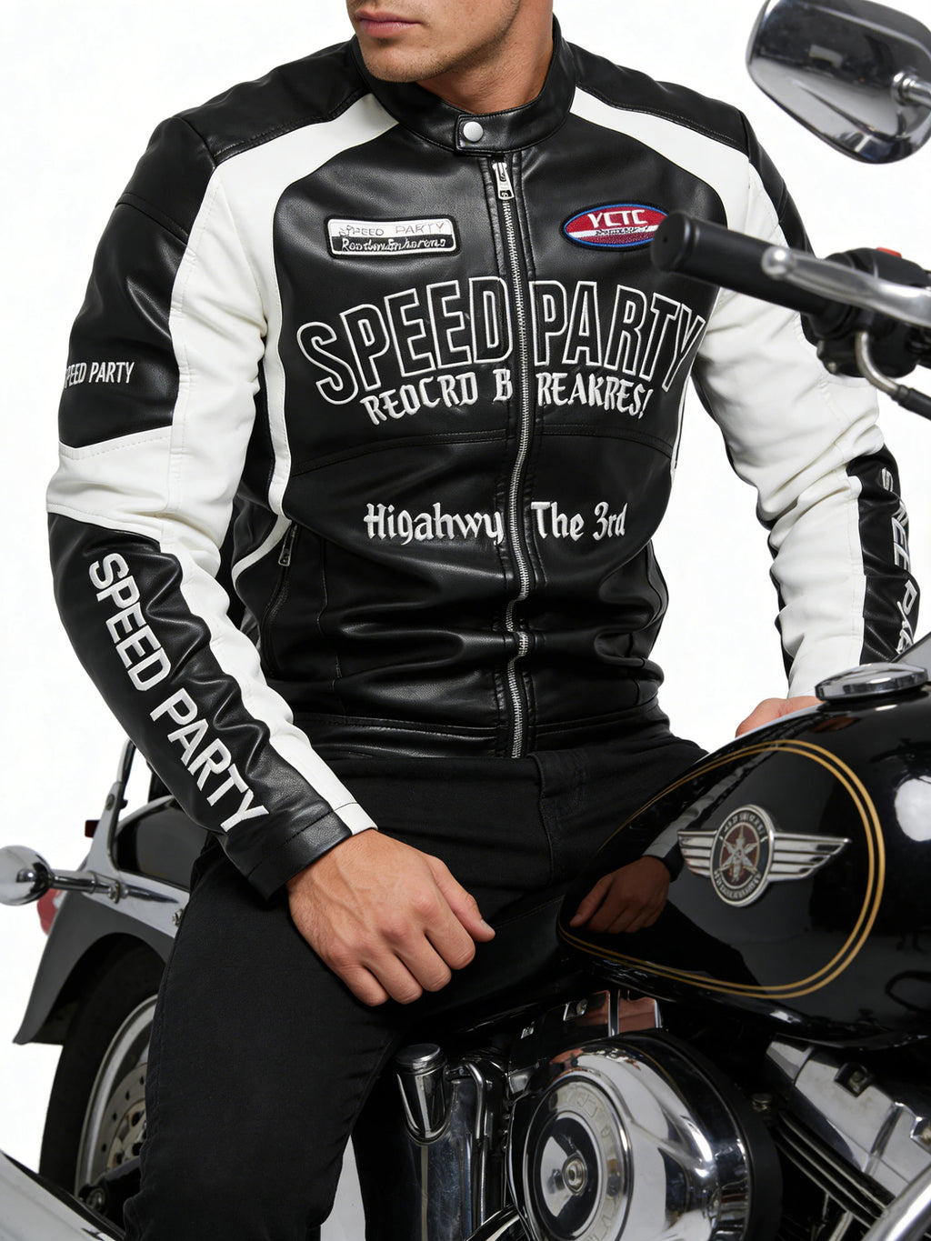 Unisex Oversized Racer Jacket