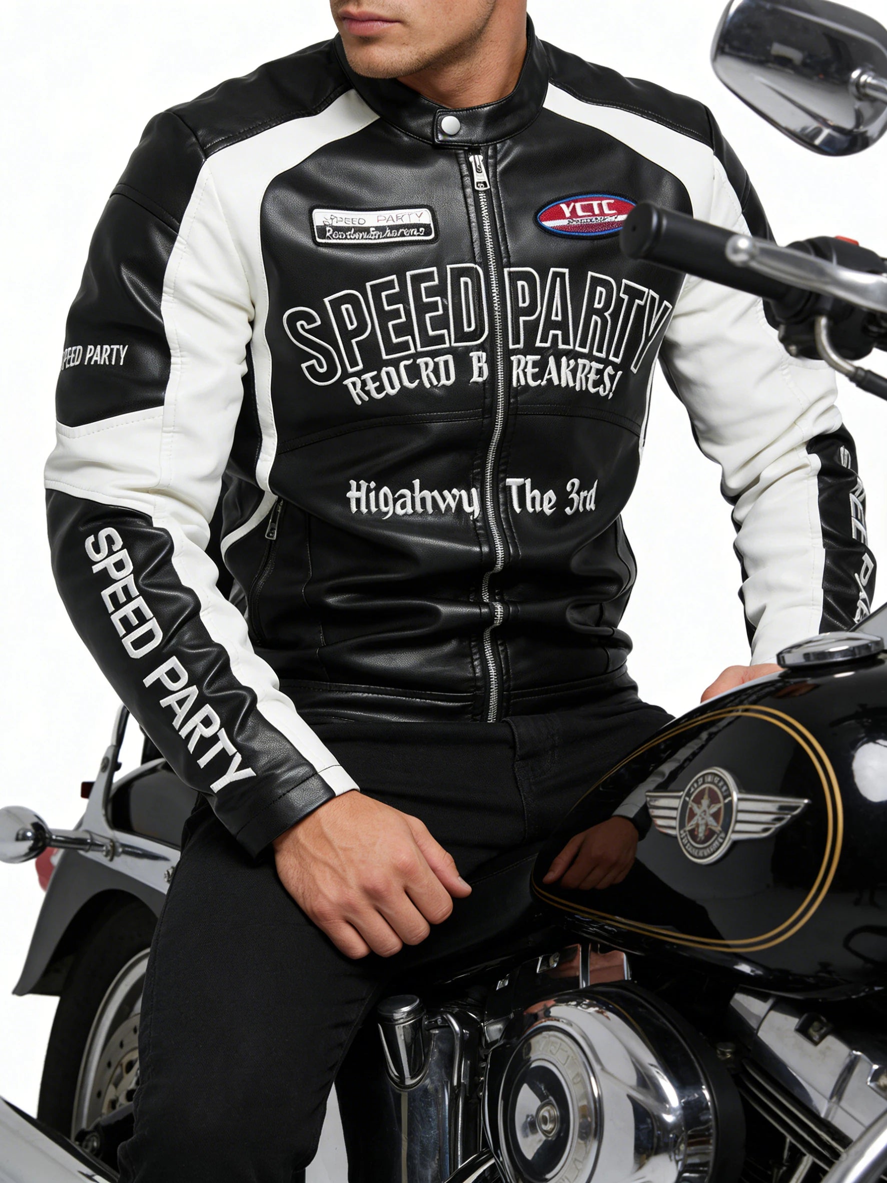Unisex Oversized Racer Jacket