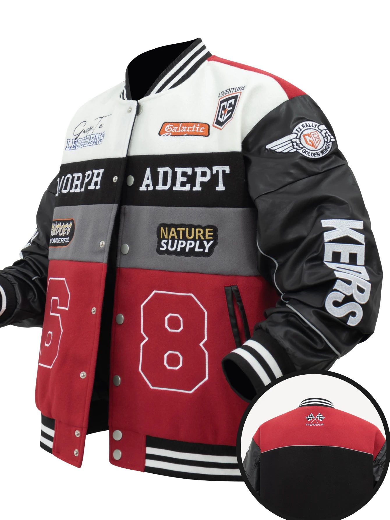 Vintage Race Car Bomber Jacket