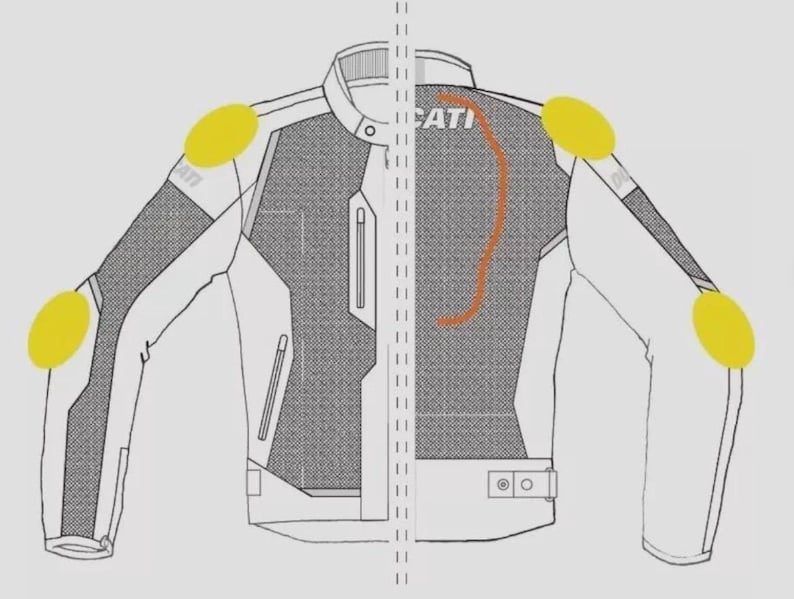 Ducati Strada C5 Waterproof Jacket