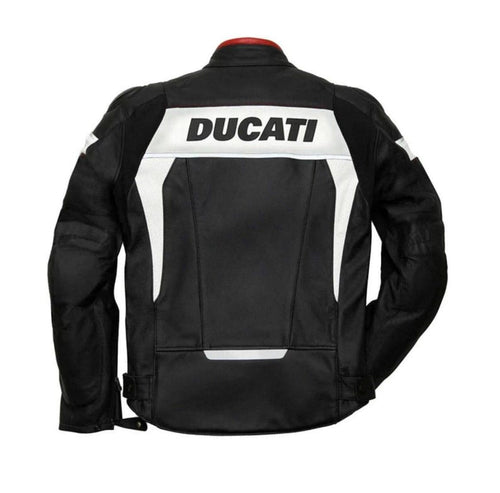 Ducati Black Leather Racing Jacket